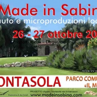 Made In Sabina: Auto e Microproduzioni Locali a Montasola 26 � 27 0ttobre