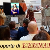 Domenica 27 ottobre la Mostra di Leonardo al Palazzo della Cancelleria di Roma ospita lo spettacolo sulla vita di Leonardo Da Vinci