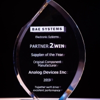 BAE Systems conferisce ad Analog Devices il Premio Supplier of the Year
