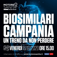 Biosimilari Campania. Un treno da non perdere - 16 Ottobre 2020 - ORE 15