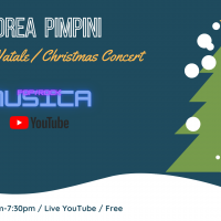 Sabato 19 Dicembre il cantautore Andrea Pimpini sar� in diretta streaming con il suo �Concerto di Natale�!