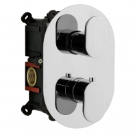 Foto 1 - Miscelatori termostatici OMBG. Dettagli sinuosi per uno stile elegante