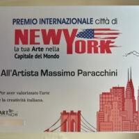 Foto 3 - Massimo Paracchini riceve il Premio Internazionale Città di New York
