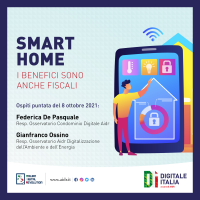 Smart Home, soluzioni e incentivi. Approfondimento a Digitale Italia