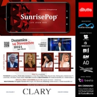  #SunrisePop, il 14 Novembre '21  al talk show web si parla di Moda. Ospiti della puntata Fiore Tondi, Marina Corazziari, Annachiara Navone e Angelica Preziosi.