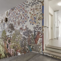 Foto 2 - Una nuova opera d’arte per uno spazio solidale a Torino Francesco Simeti a Casa Giglio