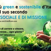 Sport e sostenibilit�: Emmanuele �EM314� Macaluso - L�atleta pi� green e sostenibile d�Italia pubblica il suo secondo Bilancio Sociale