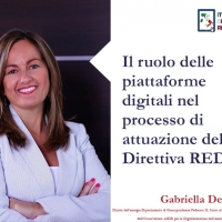 Foto 1 - Il ruolo delle piattaforme digitali nel processo di attuazione della Direttiva RED II