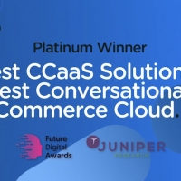 Juniper Research premia le soluzioni CCaaS e di Commercio Conversazionale di CM.com con i Future Digital Awards 