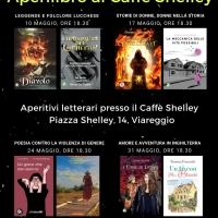 Arrivano gli Aperitivi letterari al Caffè Shelley di Viareggio