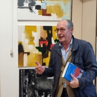Grande successo per Claudio Detto in mostra al Palazzo delle Arti di Bassano d.G. col critico d’arte Salvo Nugnes
