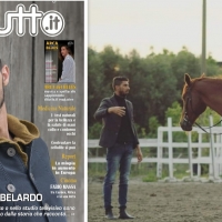 Cavalli e vip: in copertina su Ditutto l'istruttore Claudio Belardo 