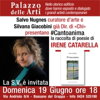 Foto 1 - #CantoAnima, Irene Catarella presenta il libro presso lo storico Palazzo delle Arti di Bassano d.G