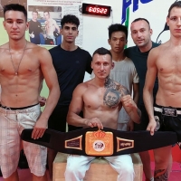 Foto 1 - Giorgino Pricop del Team Jakini è campione europeo di kickboxing