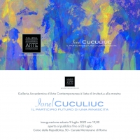 La Galleria Accademica presenta l’arte in perifrastica attiva di Ionel Cuculiuc. Il participio futuro di una rinascita.
