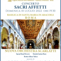 A Roma i Sacri Affetti della Nuova Orchestra Scarlatti