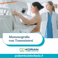 Mammografia Perché effettuarla con cadenza regolare? Poliambulatori Lazio korian