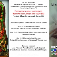 Foto 3 - Menotti Art Festival Spoleto si presenta a Casa Menotti
