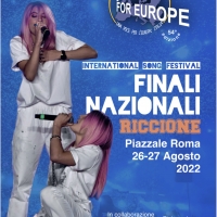 Foto 1 - A Voice for Europe - Una voce per l’Europa, Italia il 26 agosto le semifinali e sabato 27 la finale a Riccione