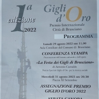 -Brusciano Debutto del �Premio Internazionale Giglio d�Oro Citt� di Brusciano�.  (Scritto da Antonio Castaldo)