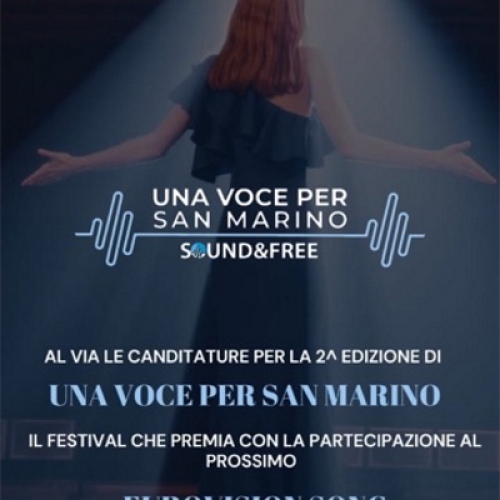 Al via le candidature per la 2^ edizione di “Una Voce Per San Marino”