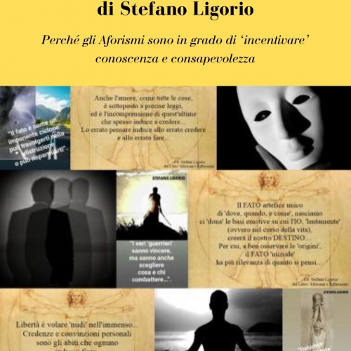 Foto 1 - E’ uscito il libro: ‘AFORISMI (raccolta) di Stefano Ligorio‘. Autore: Stefano Ligorio.