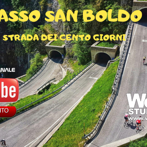 Passo San Boldo in Moto Gs 1250 Adv