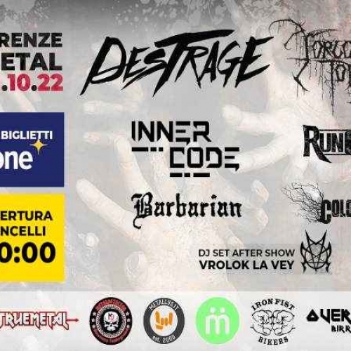 Firenze Metal, il cast dell'edizione 2022 al Viper Theatre