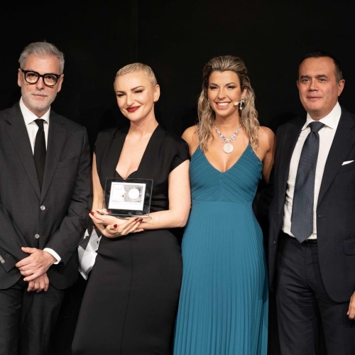 Claudia Conte premia le donne alla Festa del Cinema di Roma