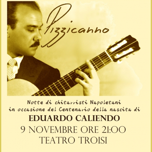 Foto 1 - ''Pizzicanno'' - le chitarre di Napoli si riuniscono per ricordare Eduardo Caliendo