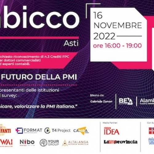 Alambicco Academy presenta �Talks�, meeting per il futuro delle PMI