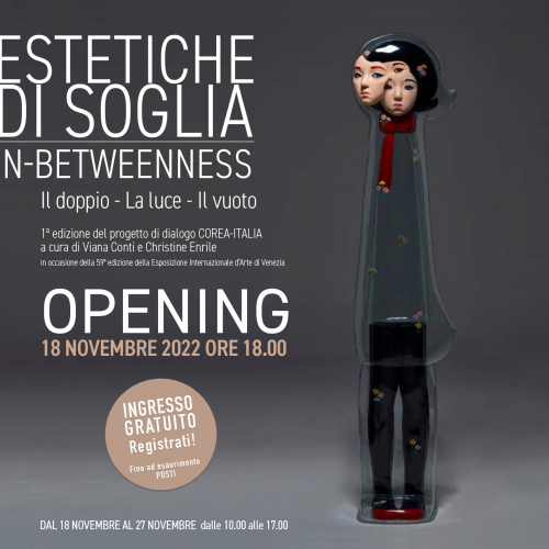 Si inaugura a Venezia la rassegna di artisti coreani ESTETICHE DI SOGLIA/IN-BETWEENNESS