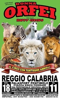 A Reggio Calabria le straordinarie  attrazioni  dell’ internazionale  Happy Circus