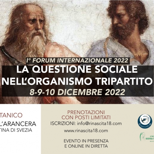 A Roma il Primo Forum Internazionale 
