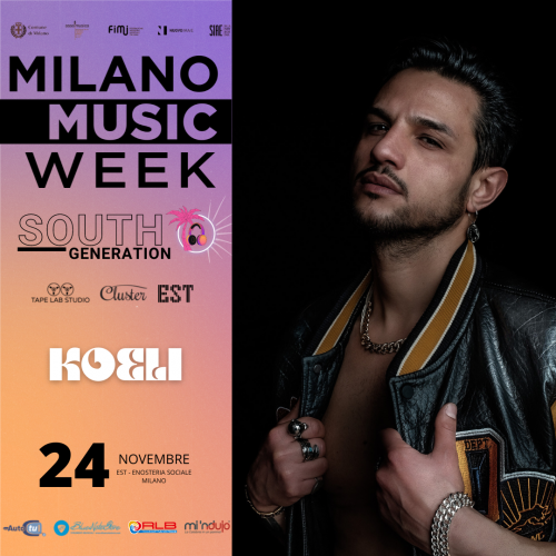 Anche K�li partecipa a �South Generation�, l�evento Tape Lab e Cluster per la Milano Music Week 2022