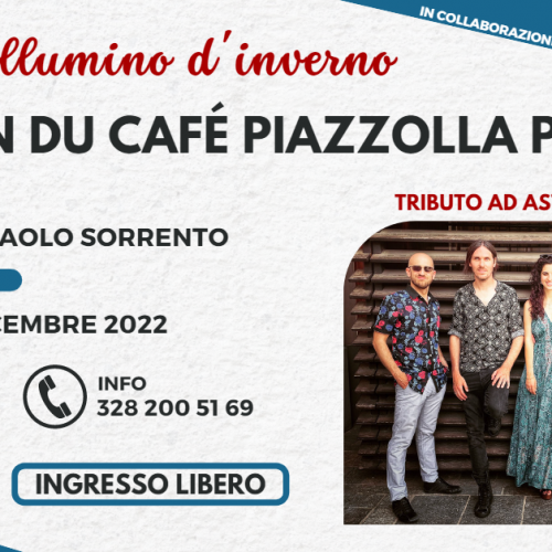 Magasin du Café in Piazzolla Portrait live: Tributo ad Astor Piazzolla – Tango Nuevo
