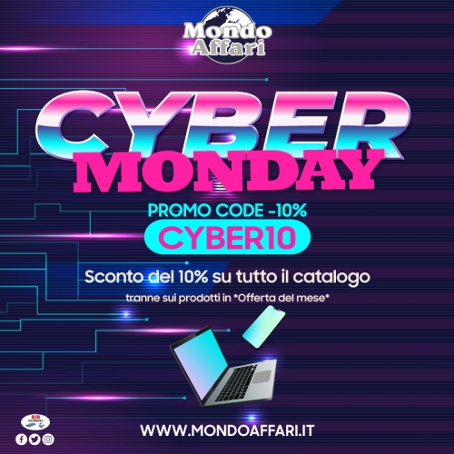 Cyber Monday: 10% di sconto sull'elettronica ricondizionata