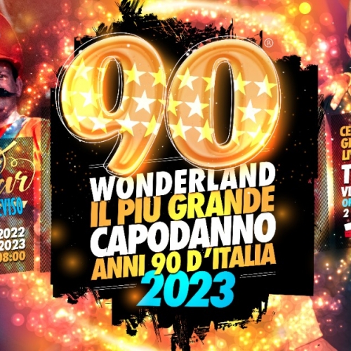 NEW YEAR TREVISO, OPEN DREAM OSPITA IL CAPODANNO ANNI ‘90 PIÙ GRANDE D’ITALIA 