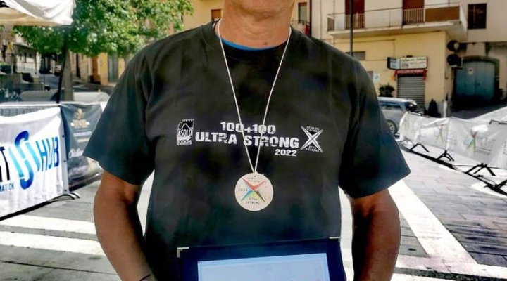 Filippo Castriotta vince la “100+100 Ultra Strong” (Asolo+Etna) 2022 