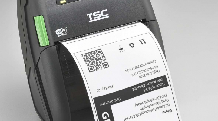 La nuova stampante mobile Alpha-30R di TSC Printronix Auto ID è ora disponibile in tutta la regione EMEA