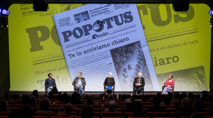 La rivoluzione altà leggibilità di Popotus presentata al MEET di Milano 
