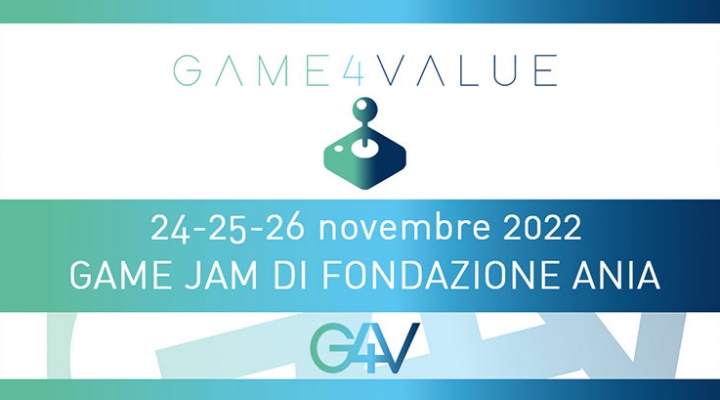 Game4Value,  al via la seconda edizione GAME JAM della Fondazione ANIA