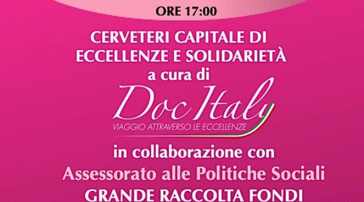 Le Eccellenze del Doc Italy unite a Cerveteri per il “Salvamamme”