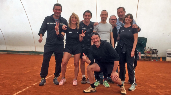 Brando Andreani del Tennis Giotto premiato per i successi con la squadra regionale