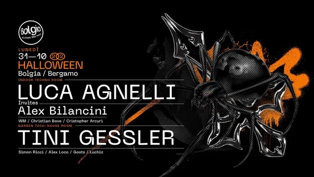  31/10 Halloween with Luca Agnelli + Tini Gessler al Bolgia - Bergamo 
