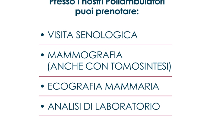 Mammografia con Tomosintesi Poliambulatori Lazio Korian