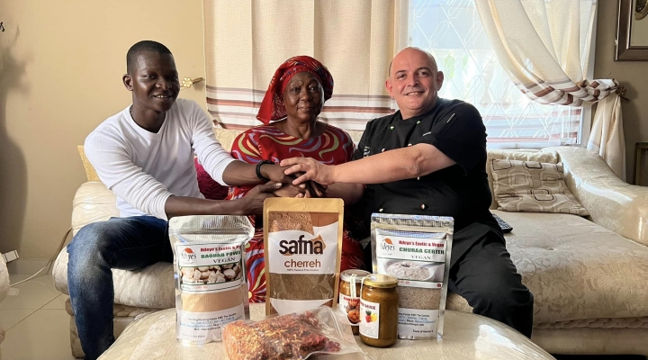 Reggio e Gambia più vicini grazie al cibo:  il viaggio dello chef Cogliandro