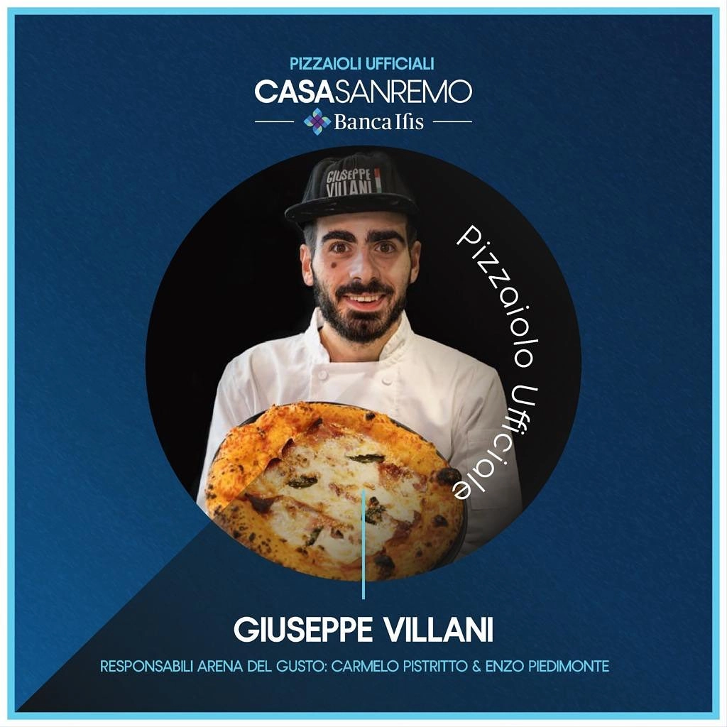 Foto 1 - Giuseppe Villani torna a Casa Sanremo come pizzaiolo Ufficiale 2023
