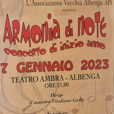 Vitaliano Gallo dirige l'Orchestra del Principato di Seborga - OPERETTA - Albenga Teatro Ambra 7 Gennaio 2023 