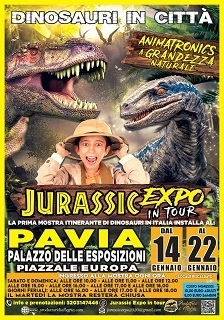 Pavia: grande stupore e fantastico viaggio nella preistoria con “Jurassic Expo in Tour”